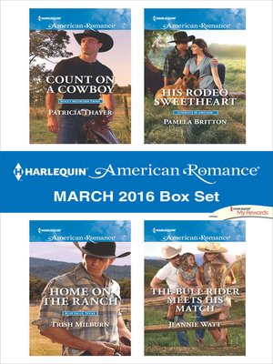 cover image of Harlequin American Romance March 2016 Box Set